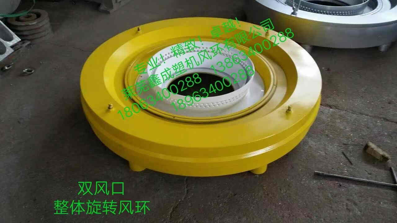 双风口整体旋转风环